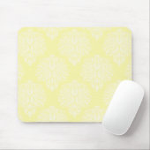 Creme Southern Hütte Damask Mousepad (Mit Mouse)
