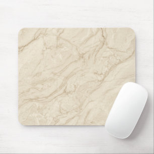Creme Stein Marmor Elegant Weich Moderner Stil Mousepad