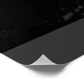 Creme Teepee - Nordlichter Poster (Ecke)