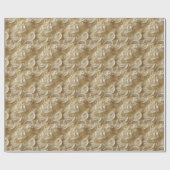 Creme Textur Geschenkpapier (Flach)