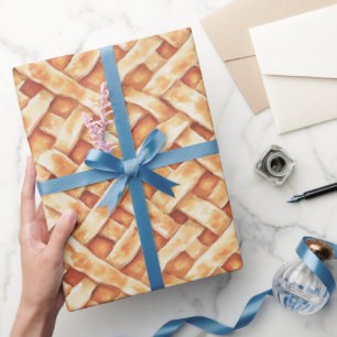Creme-Torte-Boden Geburtstag Geschenkpapier