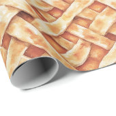 Creme-Torte-Boden Geburtstag Geschenkpapier (Rolleneckpunkt)