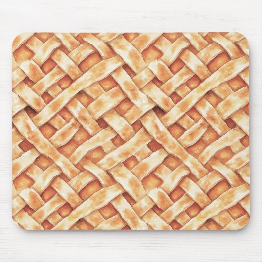 Creme-Torte Kruste Mousepad (Vorne)