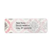 Creme und graue Damastasblicke (Vorne)