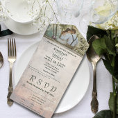 Creme Weathered Whitewash Textur Paar Foto All In One Einladung