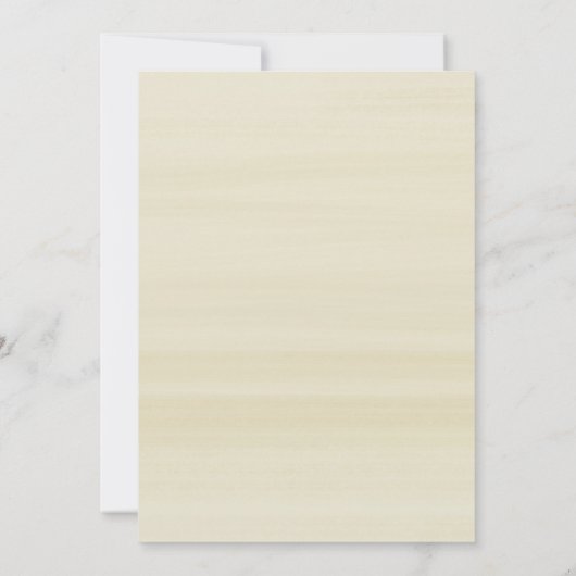 Creme White Gold Rose Nur geometrischer Empfang | Einladung (Rückseite)