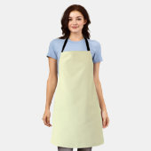 Creme White Red Apron for Stylish Cooking Schürze (Getragen)