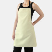 Creme White Red Apron for Stylish Cooking Schürze (InSitu)