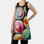 Creme Wirbel Schürze (InSitu)