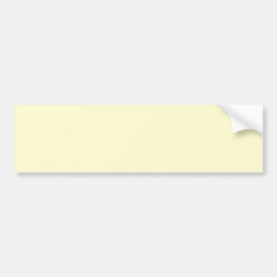Creme Yellow Autoaufkleber