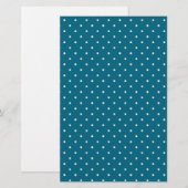 Cremefarbe & blaues Seifenspulpapier (Vorne/Hinten)
