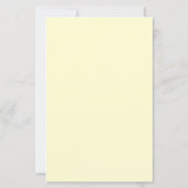Cremefarbe eleganter moderner minimalistischer ein (Rückseite)
