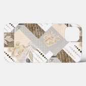 Cremefarben auf weiß Case-Mate iPhone hülle (Rückseite (Horizontal))