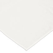 cremefarben, milchweiß, warm weiß tischdecke (Schrägansicht)