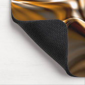 Cremefarbene bis braun gedrehte reflektierende Bel Mousepad (Ecke)