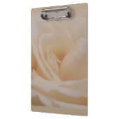 Cremefarbene Rose schließen Klemmbrett (Links)