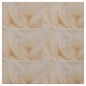 Cremefarbene Rose schließen Stoff (Muster)
