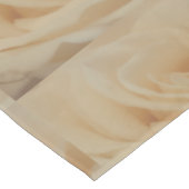 Cremefarbene Rose schließen Tischdecke (Schrägansicht)