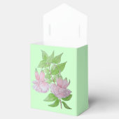 cremefarbener Hintergrund hübsche rosa Blume für H Geschenkschachtel (Geöffnet)