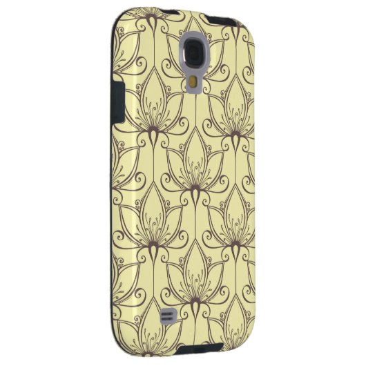 Cremeflormuster Case-Mate Samsung Galaxy Hülle (Rückseite/rechts)