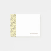 Cremeflormuster Post-it Klebezettel (Vorderseite)