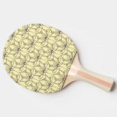 Cremeflormuster Tischtennis Schläger (Seitenansicht)