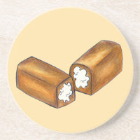 Cremegefüllte Snack Cake Junk Food Junkie Süßigkei