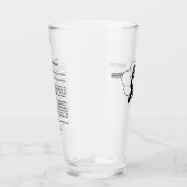 Cremeglas des Navy-Flyers Glas (Rechts)