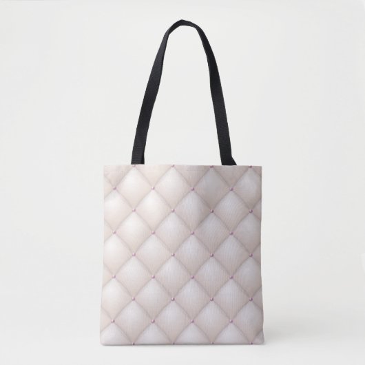Cremeleder, Vintage Polsterstruktur. Tasche (Vorderseite)