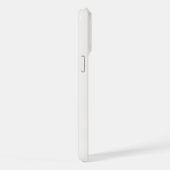 Cremeweiße Perlen iPhone Hülle (Rechte Seite)