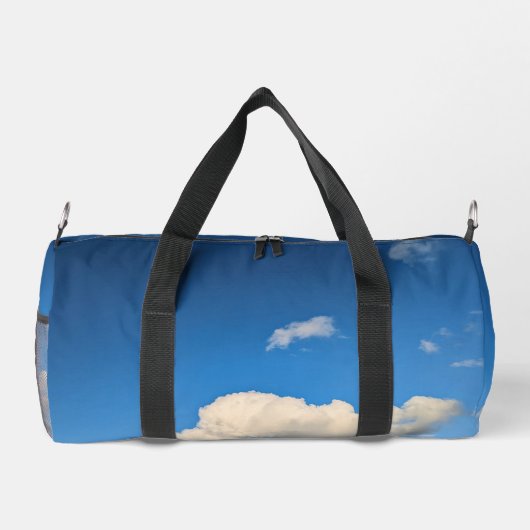 Cremewolken Duffle Bag (Rückseite)