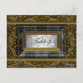 Crémieux-Tischnummer Postkarte (Rückseite)