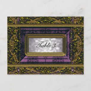 Crémieux Victoria Tischnummer Card