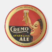 Cremo Brewing Co. Sparkling Ale Magnet (Vorne)