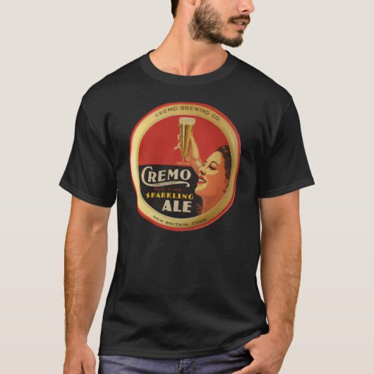Cremo funkelndes Ale-T-Shirt T-Shirt (Vorderseite)