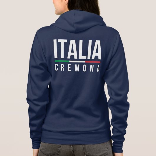 Cremona Italia Hoodie (Rückseite)