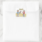 Cremona Quadratischer Aufkleber (Tasche)