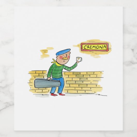 Cremona Weinetikett (Einzelnes Label)