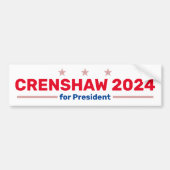 Crenshaw 2024 Autoaufkleber (Vorne)