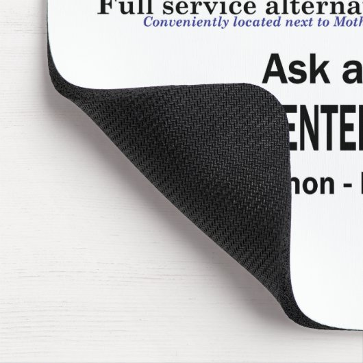 Crenshaw Bros Scented Embalming Fluid Promo Mousepad (Ecke)