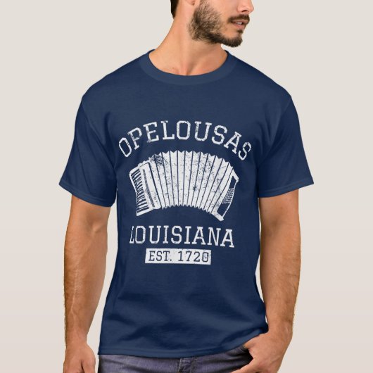 Creole Cajun Opelousas T-Shirt (Vorderseite)