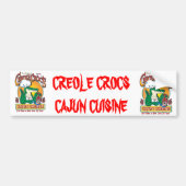 CREOLE-CROC AUTOAUFKLEBER (Vorne)