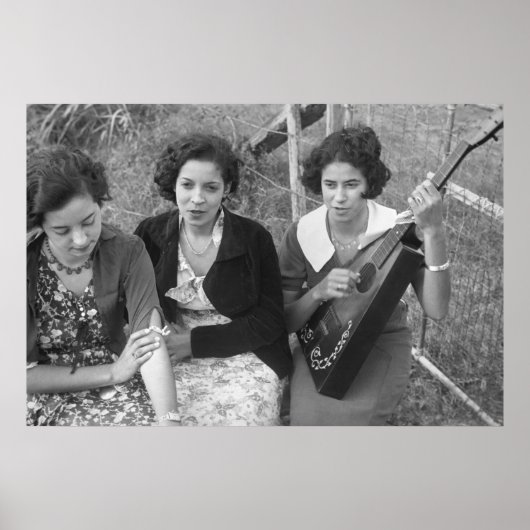 Creole Girls in Louisiana, 1930er Poster (Vorne)