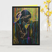 CREOLE GOLD KARTE (Gelbe Blume)
