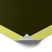 Creole Proverb Poster (Ecke)