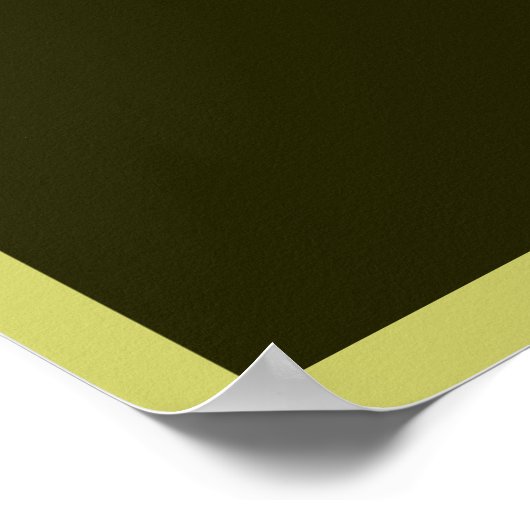 Creole Proverb Poster (Ecke)