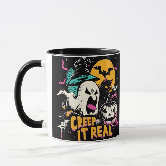 Crep It Real | ExDesigner | Halloween Tasse (Links)