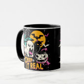 Crep It Real | ExDesigner | Halloween Tasse (Vorderseite Links)