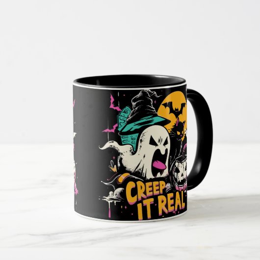 Crep It Real | ExDesigner | Halloween Tasse (VorderseiteRechts)