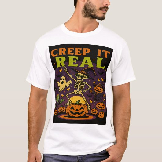 Crep It Real Halloween T-Shirt - Entfesseln Sie Ih (Vorderseite)